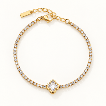 Bracelet Luméra Trèfle Or – vue principale