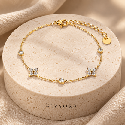 Bracelet Floréa Éclat sur présentoir Elvyora